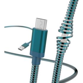 Hama Charge/Synchro Cable Metal Micro USB 1.5m Blue