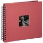 Hama Spiraalalbum Fine Art 28x24cm 50 Black Pages Flamingo