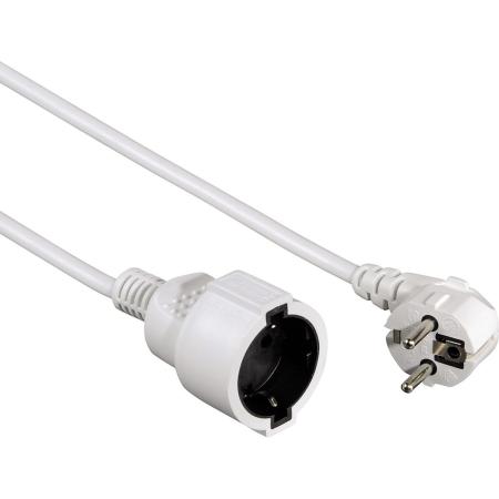 Hama Ext Cord Pro 5m White