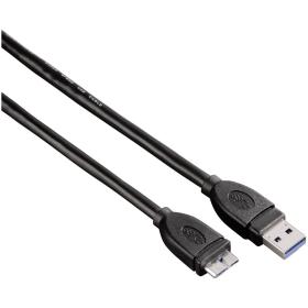 Hama USB Cable 3.0 A-Micro B 0.75m