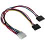 Hama Voeding Cable 5.25 - 2X Serial ATA