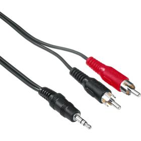 Hama Connection Cable 2 Cinch ST 3.5mm Stereo 2m