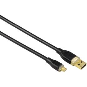 Hama Connection Cable USB A-Micro B/0.75m