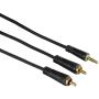 Hama Audio Cable 3.5mm JACK-2 Cinch 3.0m 3 Star