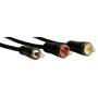 Hama Audio Cable 3.5mm JACK-2 Cinch 3.0m 3 Star