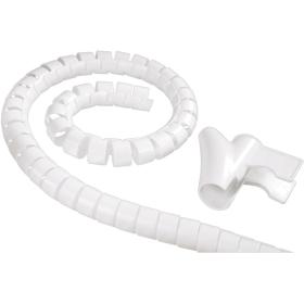 Hama Easy Cover Cable Organiser 30mm White 1.5m