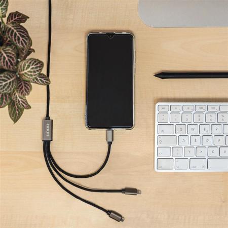 Dörr USB Charging Cable 3-IN-1 35cm