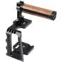 Caruba Half Cage w/ Wooden Top Handle For BMPCC 4K