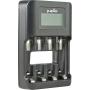 Jupio USB 4-SLOTS Ultra Fast Battery Charger LCD