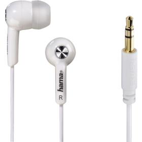 Hama Basic4Music In-Ear Stereo Headphones White