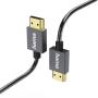 Hama High-Speed HDMI-Cable Elite Ethernet Metal 0.75m