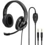 Hama PC-Office-Headset HS-P300 Stereo Black