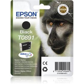 Epson Ink Cartridge T0891 Black Blister w/ RF+