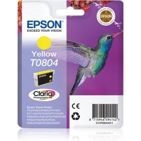 Epson Ink Cartridge T0804 Yellow Blister w/ RF