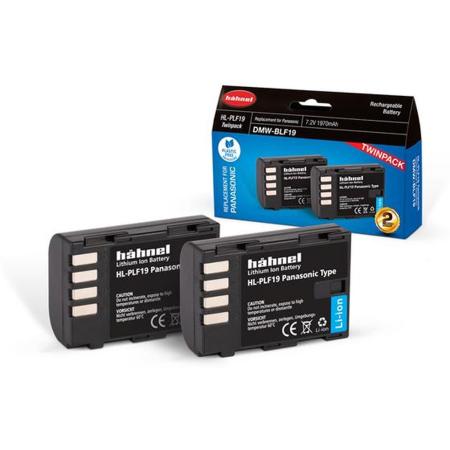 Hahnel HL-PLF19 Panasonic Type Twinpack