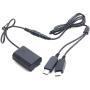 Caruba NP-FZ100 Full Decoding Dummy Battery + Dual USB Cable