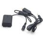 Caruba NP-FZ100 Full Decoding Dummy Battery + Dual USB Cable