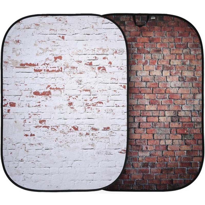 Lastolite Urban Collapsible 1.5X2.1m Classic Red/Distressed