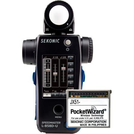 Sekonic L-858D + RT-3PW PocketWizard