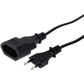 Hama Euro-Extension Cable 5m Black