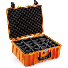 B&amp;W Type 6000 w/ Divider System (RPD) Orange