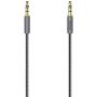 Hama Audio Cable Elite 3.5mm Jack Metal 0.75m