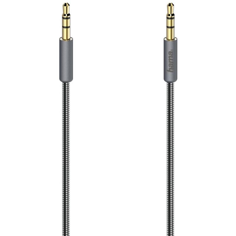 Hama Audio Cable Elite 3.5mm Jack Metal 0.75m