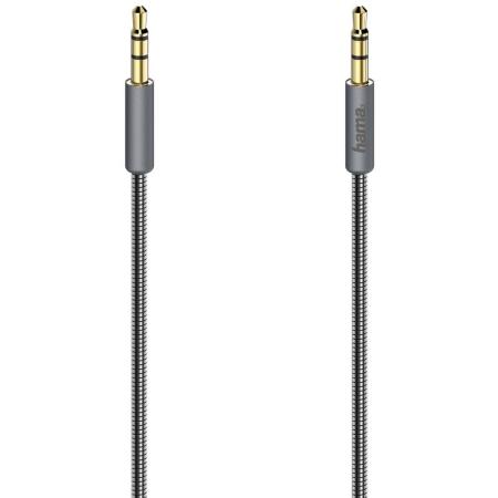 Hama Audio Cable Elite 3.5mm Jack Metal 0.75m