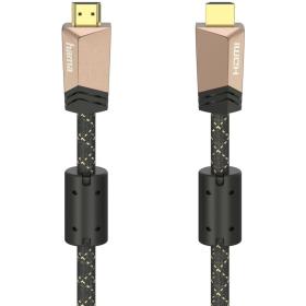 Hama Premium HDMIO-Cable w/ Ethernet Ferrite Metal 0.75 M