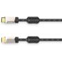 Hama Premium HDMIO-Cable w/ Ethernet Ferrite Metal 0.75 M