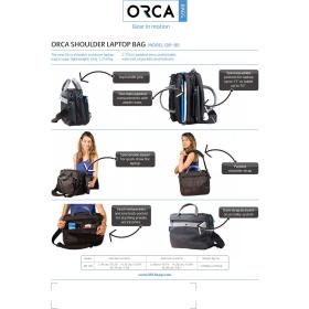 ORCA OR-80 ORCA Shoulder Laptop Bag