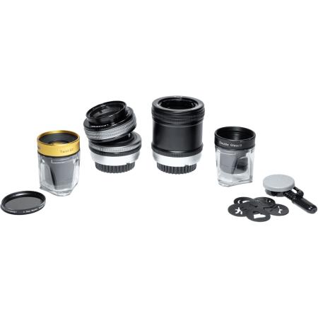 Lensbaby Twist 60 + Double Glass II Optic Swap Kit For Sony E Mount