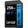 Lexar SDXC 800X Pro Blue Series 256GB UHS-1 V30 - Read 150MB/s