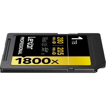 Lexar SD Pro Gold Series UHS-II 1800X 1TB V60