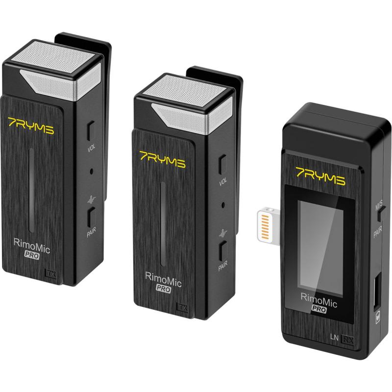 7Ryms Rimomic Pro LN 2.4G Wireless USB Microphone (Black)