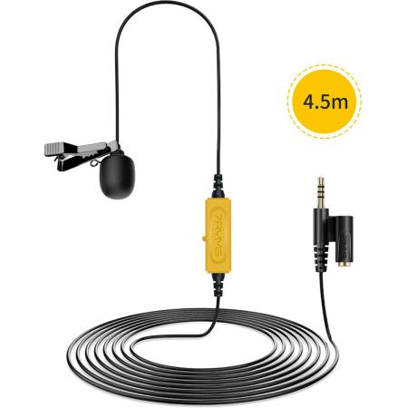 7Ryms S.LAV 01 Multi-Functional Lavalier Microphone (4.5 M)