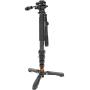 3 Legged Thing Legends Alana 2.0 Darkness/Matte Black Monopod Kit