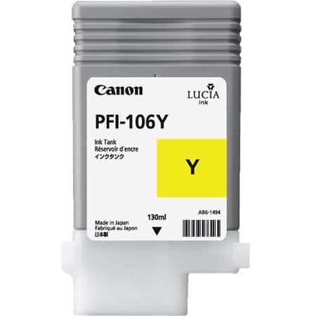 Canon PFI-106Y Ink Cartridge Yellow Standard Capacity 130 ml