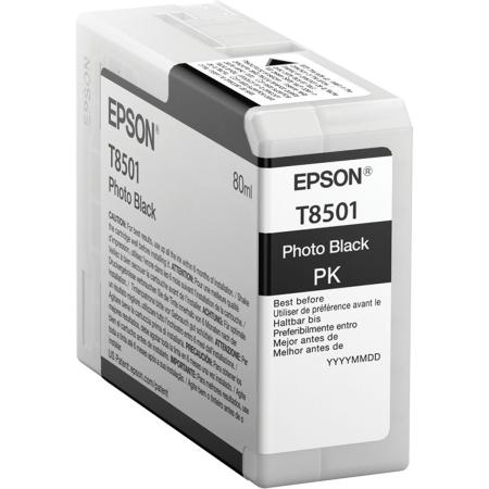 Epson T850100 Photo Black UltraChrome HD Ink 80ml