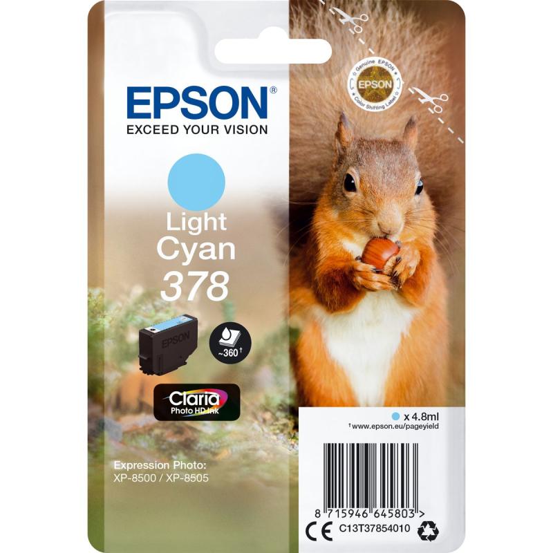 Epson Light Cyan 378 Eekhoorn Clara Photo HD Ink