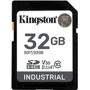Kingston 32GB SDHC Industrial C10-40C To 85C U3
