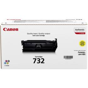 Canon 732-Y Toner Cartridge Yellow Standard Capacity 6.400 PA