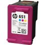 HP 651 Three-Colours C2P11AE#BHL