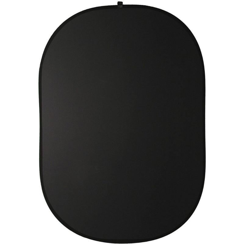 Caruba Foldable Background Black/White Katoen 150x200cm