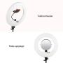 Caruba Round Vlogger 18 inch LED Set Economy w/ Bag - White