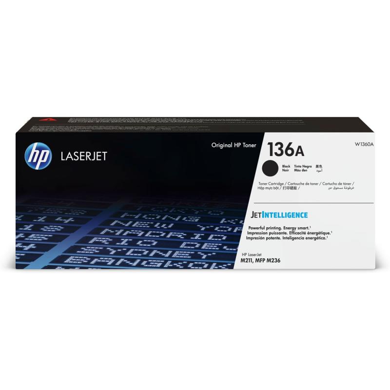 HP 136A Black Original