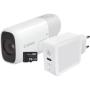 Canon PowerShot Zoom White Essential Kit + Case