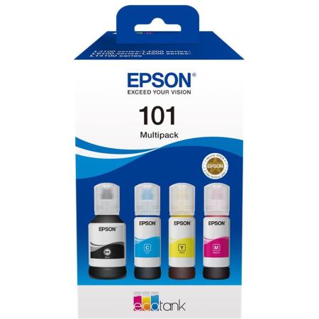 Epson 101 Multipack 4 Black Yellow Cyan Magenta Inktank