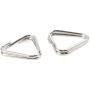 Caruba Triangle Split Ring Set