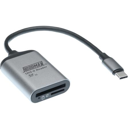 Hoodman Steel SD &amp;amp; Micro SD Uhsii Enabled Memory Card Reader USB 3.2 Gen 1